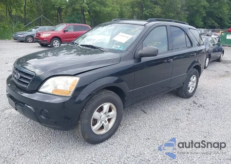 2008 Kia Sorento Lx z USA, uszkodzony, nr VIN KNDJC735785855711